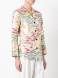 jacquard blazer 