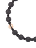 14kt rose gold bead bracelet