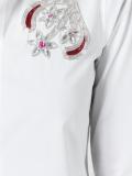 floral beaded shirt