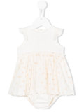 star print babygrow set
