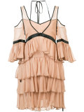 ruffled dress