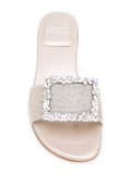 embellished mules