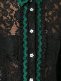 lace trim dress