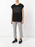 studded flag T-shirt
