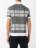 checked polo shirt 