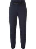 belted cropped trousers