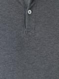 striped collar polo shirt