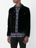 'Musical' velour jean jacket