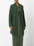 open-knit cardigan