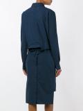 deconstructed shirt dress
