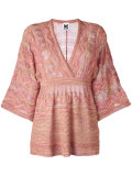 flared shift blouse