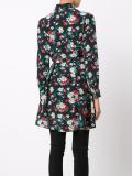 floral print shirt dress
