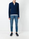 longsleeved polo shirt