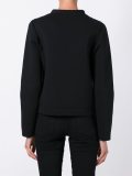 lace detail  sweatshirt