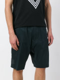 loose fit track shorts