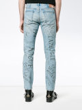 punk printed jeans