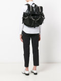 multi-pockets backpack purse