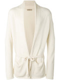 tie-fastening cardigan