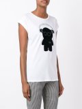 bear print T-shirt