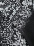 lace bands print scarf