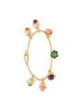 coloured bead floral bangle