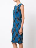 jacquard fitted dress