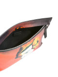 printed clutch bag 