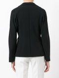 contrast pocket blazer 