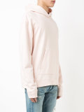 plain hooded sweatshirt