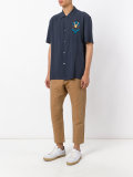 embroidered figure shirt 