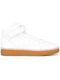 thick sole hi-top trainers