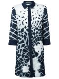 printed longline shirt 