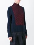 ribbed jumper