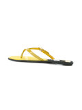 house check flip flops