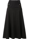 pleated midi dress