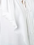 ruffle blouse