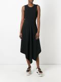 cut-out back midi dress