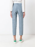 tailored cropped trousers