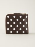 'Polka Dots Printed'拉链钱包