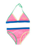 colour block bikini 