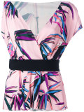 palm trees print top