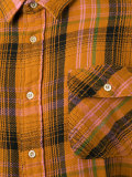 flap pockets plaid shirt