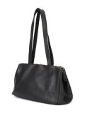 silver-tone rim shoulder bag