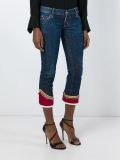 'Sexy Cropped Boot Cut'牛仔裤