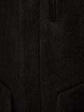 asymmetric pocket long coat