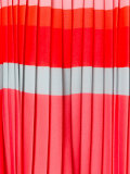 striped pleated skirt