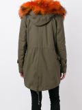 contrasting trim coat