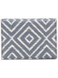 chevron bi-fold cardholder