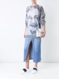 printed long sweatshirt