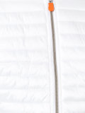 zipped padded jacket
